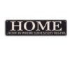 Tranh thiếc 40x10 HOME is where your story begins  CT-015