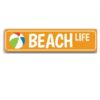 Tranh sắt retro 40x10cm Beach Life  CT-156