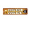 Tranh sắt 40x10cm Good Beer - Good Life  CT-214