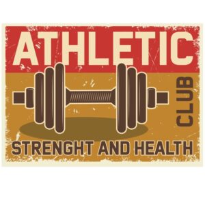 30x20cm - Fitness Club  FN23-301
