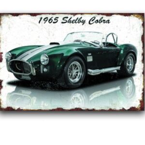Tranh sắt 30x20cm - 1965 Shelby Cobra YC23-1246