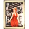 Tranh thiếc 30x40cm - Marilyn Monroe trong bộ cánh đỏ Q34-4015