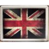 Tranh thiếc 40x30cm - Cờ Anh (British Flag)  KM34-701