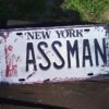 Tranh biển số xe 15x30cm - New York ASSMAN  AZ-14