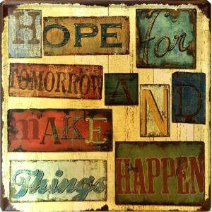 30x30cm Hope for Tomorrow and...  Z33-06