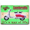 30x40cm - Lambretta - It's a Way of Life YC34-1351