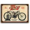 Tranh retro 20x30cm - Thor Factory Racer YC34-16789